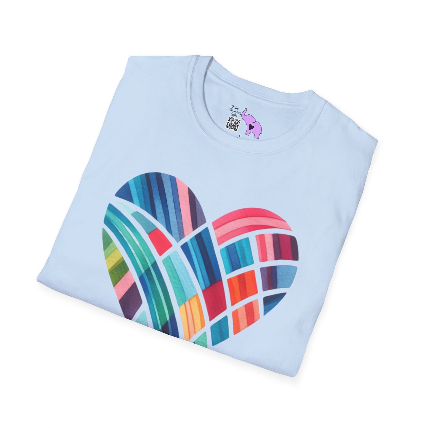 Painted with Love Adult T-shirt