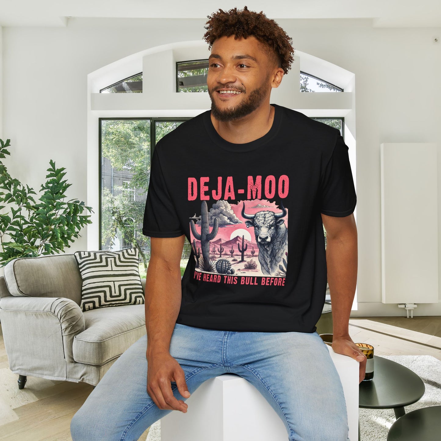 Deja Moo Adult T-shirt