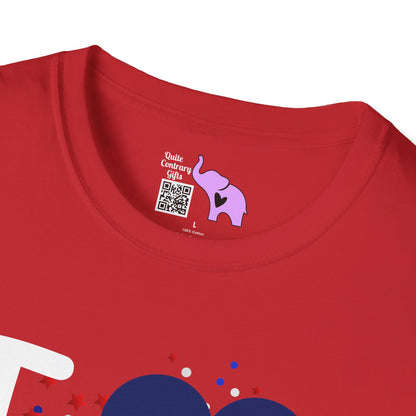 I Love The USA Adult T-shirt