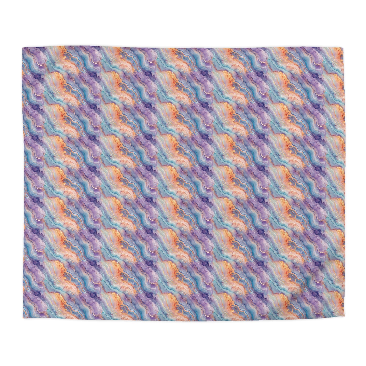 Dreamwave Marble Microfiber Duvet Cover