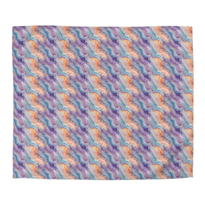 Dreamwave Marble Microfiber Duvet Cover