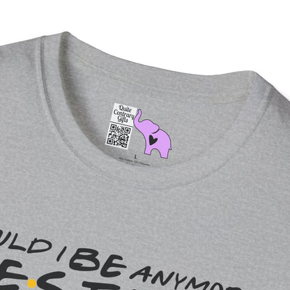 Could I BE Anymore Festive? (Friends, Phoebe's Christmas Song) Adult T-shirt