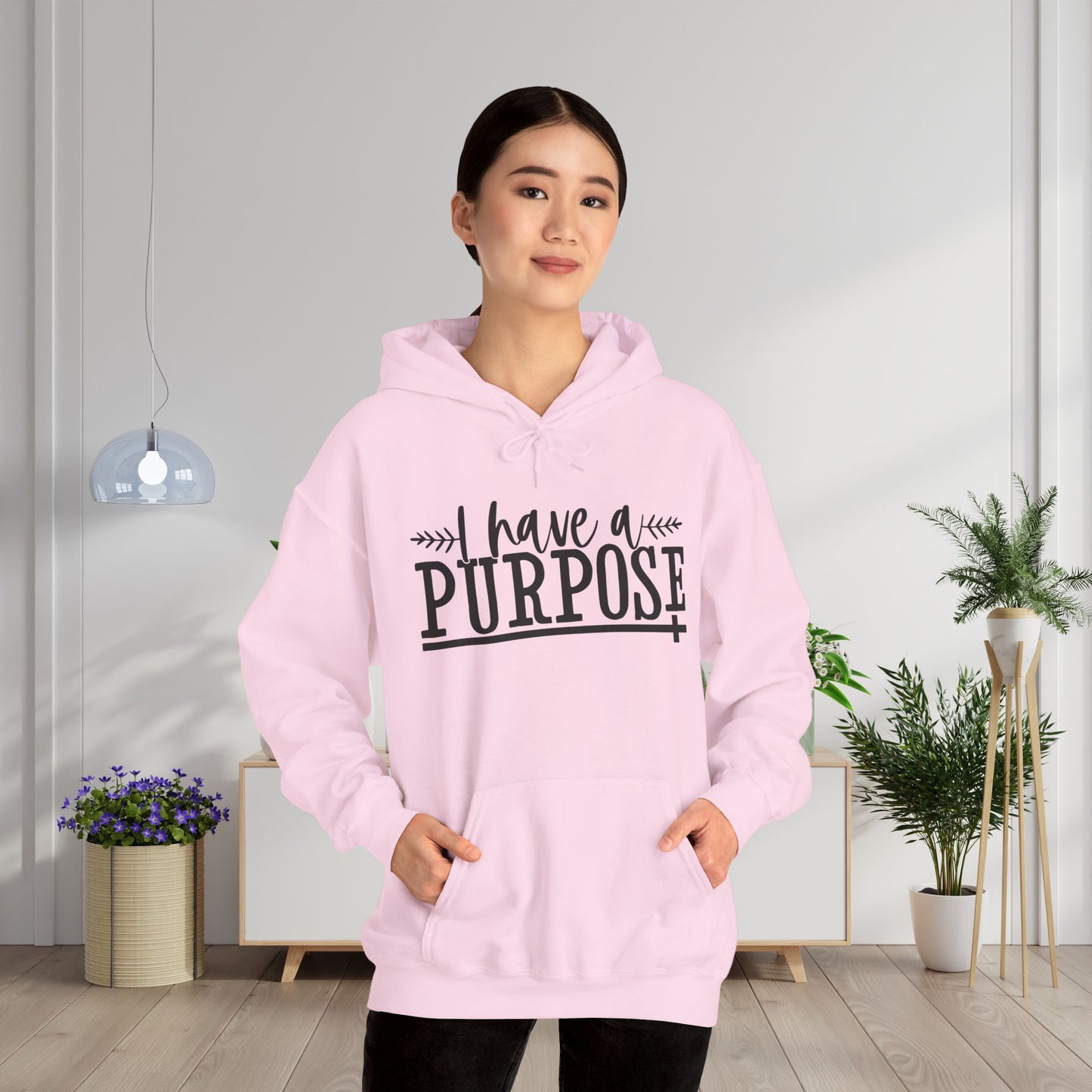 I Have A Purpose Heavy Blend™ Hooded Sweatshirt