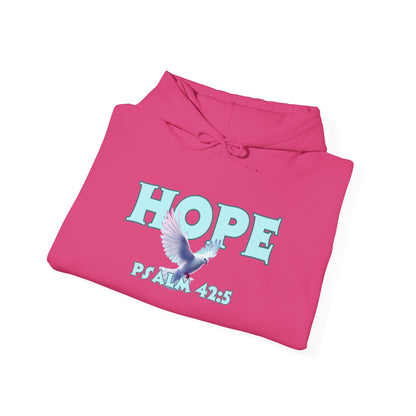 HOPE Psalm 42:5 Heavy Blend™ Hooded Sweatshirt