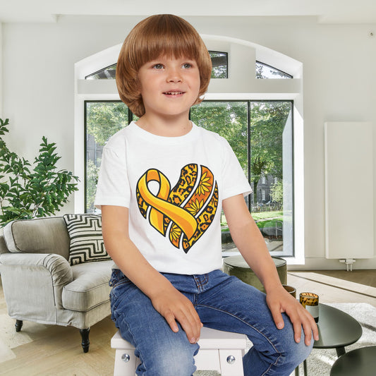 Little Warriors Heart Heavy Cotton™ Toddler T-shirt