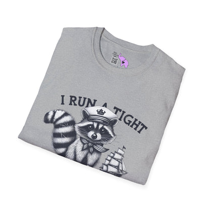 I Run A Tight Shipwreck Adult T-shirt