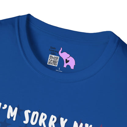 I'm Sorry My Patriotism Offends You. Your Lack of Spine Offends Me Adult T-shirt