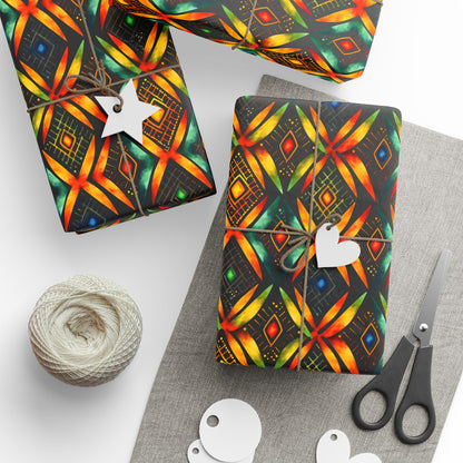 Legacy Lines Kwanzaa Wrapping Paper