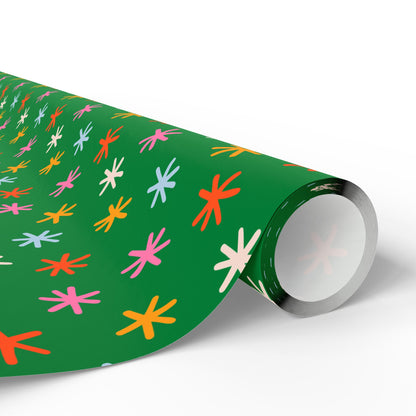 Jingle Stars Wrapping Paper