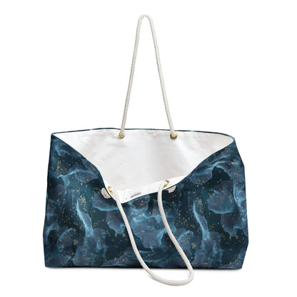 Midnight Sheer & Lace Weekender Bag
