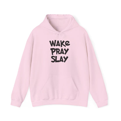 Wake Pray Slay Heavy Blend™ Hooded Sweatshirt