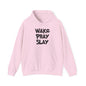 Wake Pray Slay Heavy Blend™ Hooded Sweatshirt
