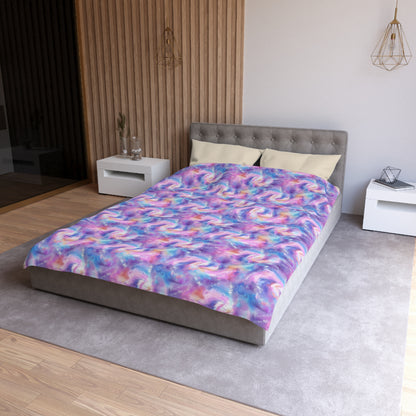 Fairy Floss Sky Microfiber Duvet Cover