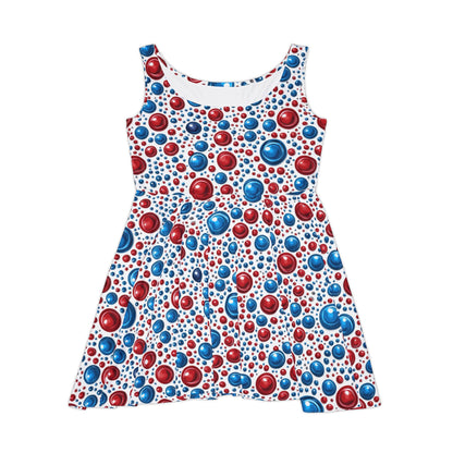 Freedom Dots Women's Skater Dress