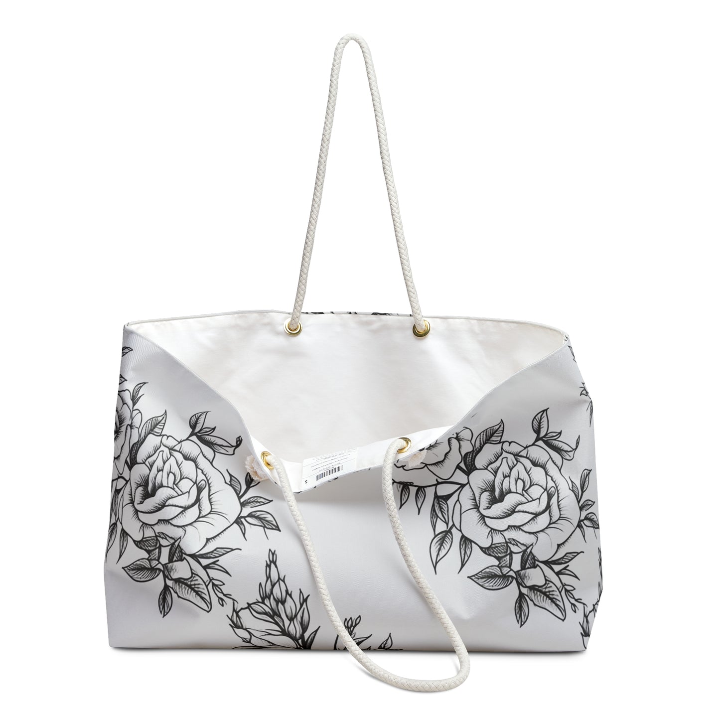 Midnight Rose Sketch Weekender Bag