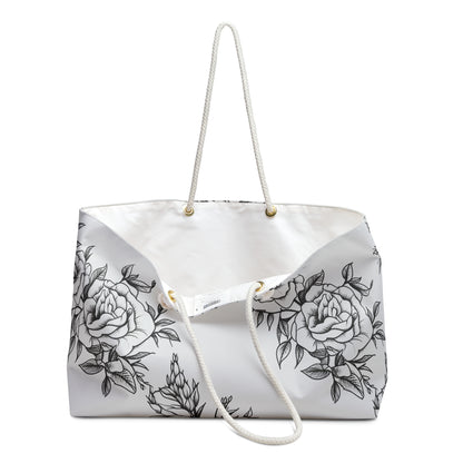Midnight Rose Sketch Weekender Bag