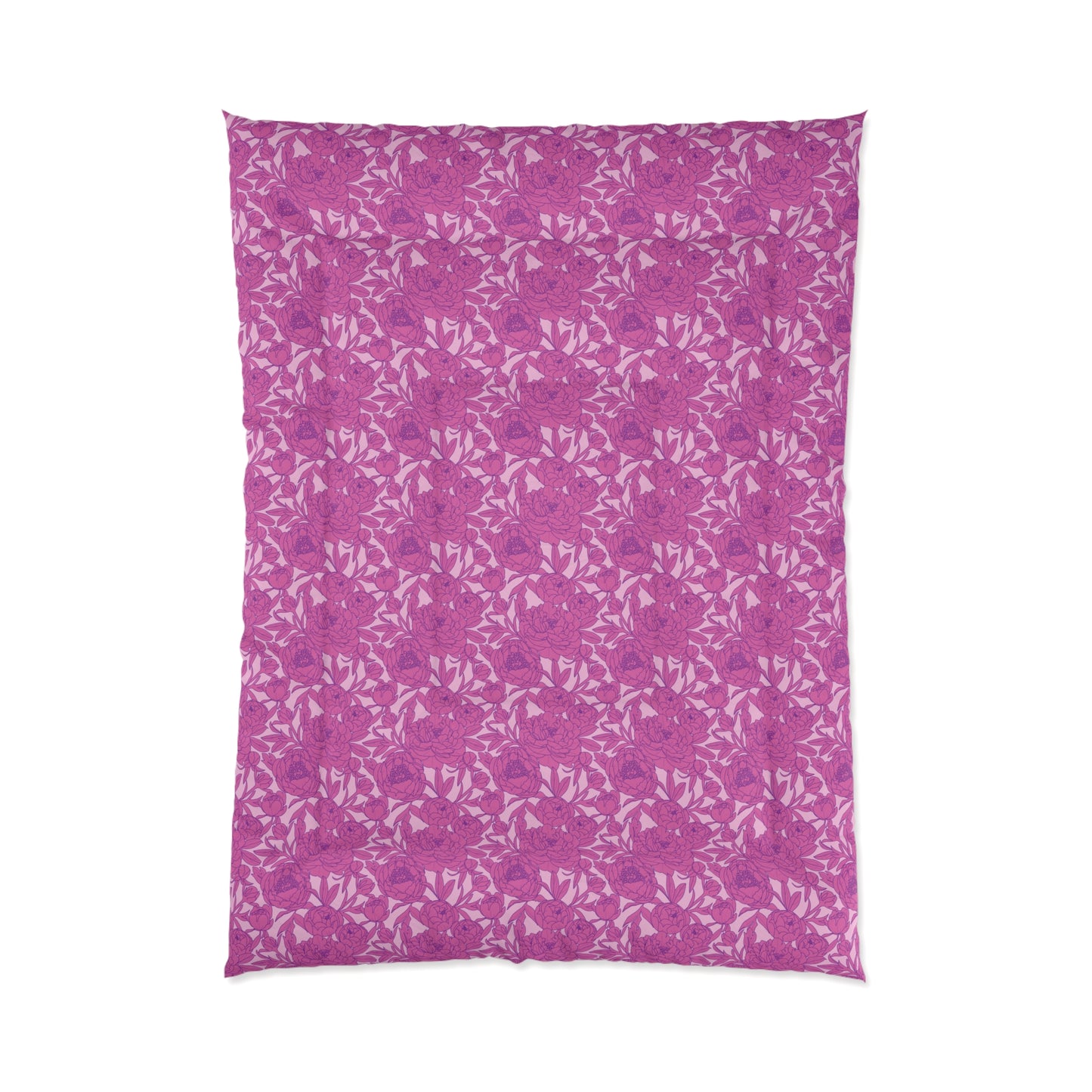 Blush Peony Garden Comforter