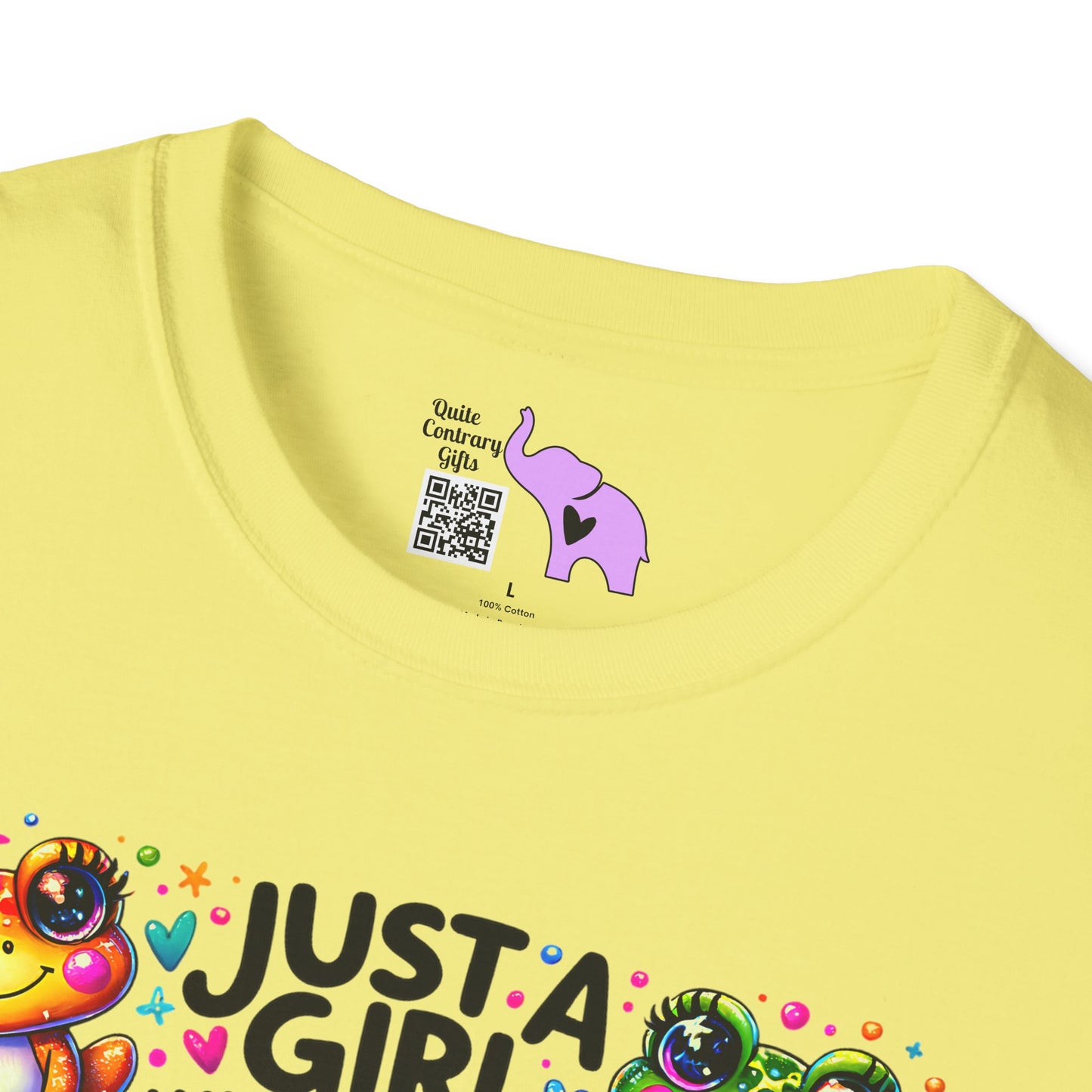 Just A Girl Who Loves Frogs Adult T-shirt
