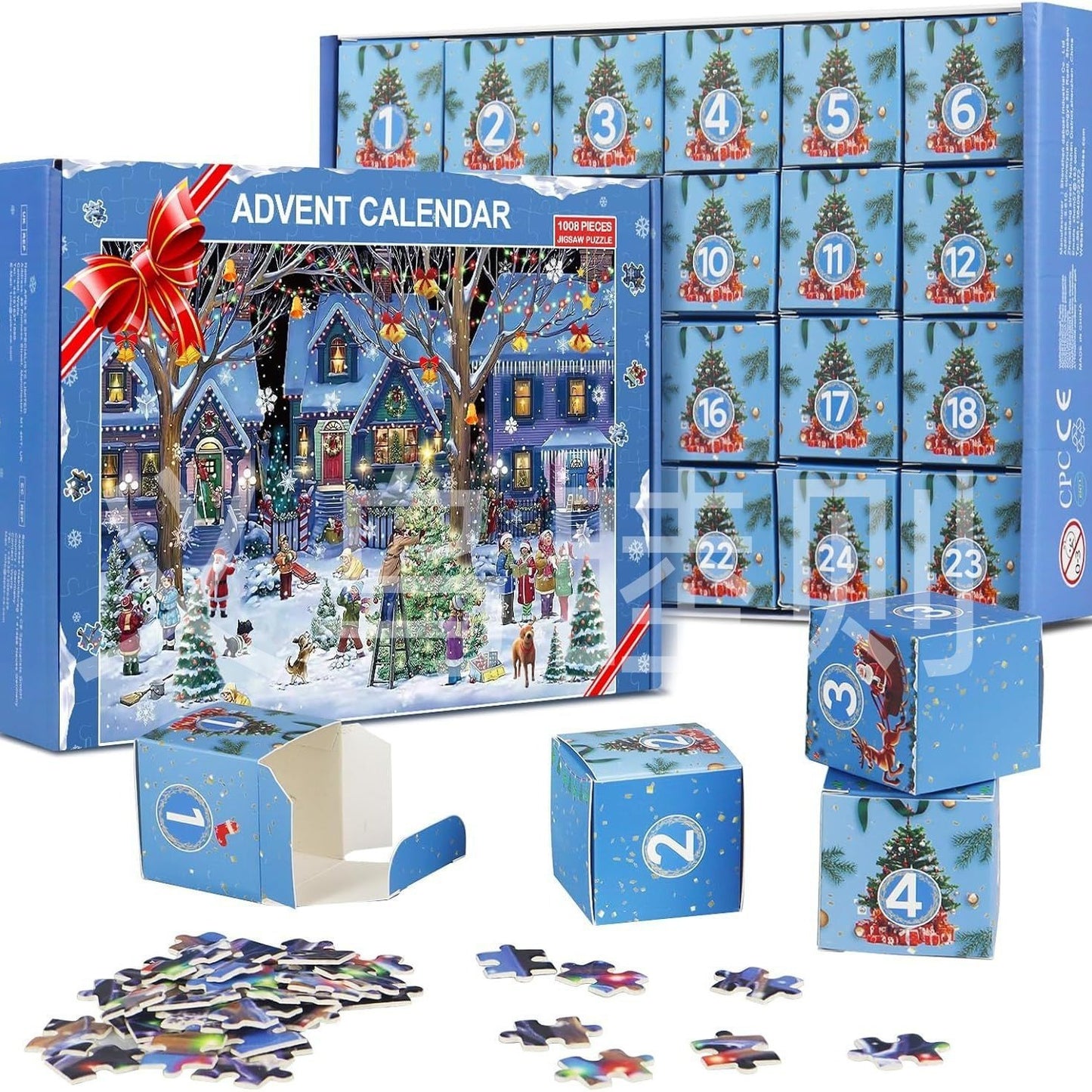 24 Day Christmas Advent Calendar Puzzle