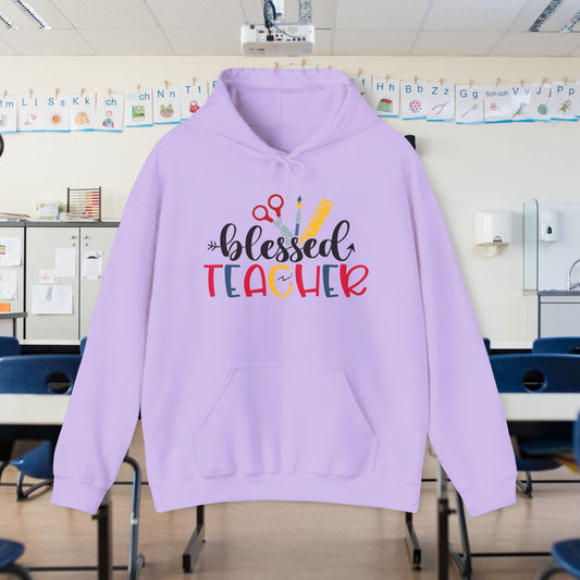 Blessed Teacher Heavy Blend™ Hooded Sweatshirt