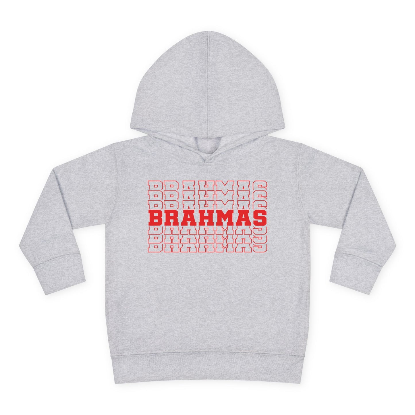 Brahmas (Stacked) Toddler Hoodie
