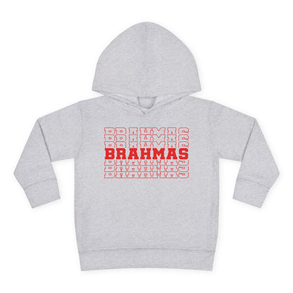 Brahmas (Stacked) Toddler Hoodie