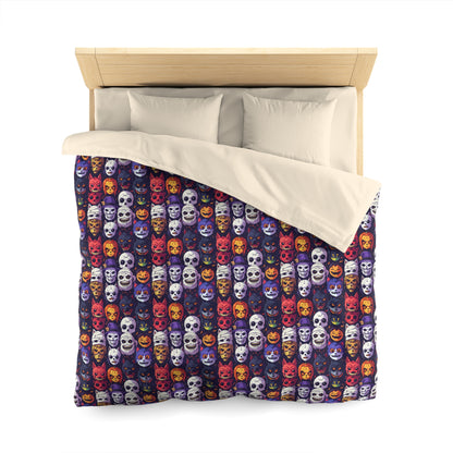 Monster Mash Up Microfiber Duvet Cover