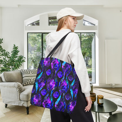 Celestial Glass Canvas Tote Bag