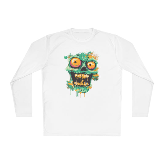 Creepy Ghoul Adult Long Sleeve Tee