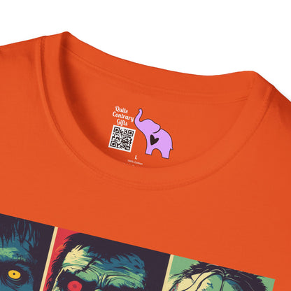 Halloween Monster 2 Adult T-shirt