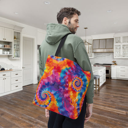 Rainbow Rebel Canvas Tote Bag