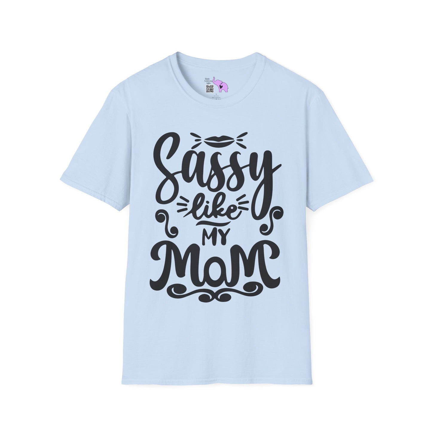 Sassy Like My Mom Adult T-shirt