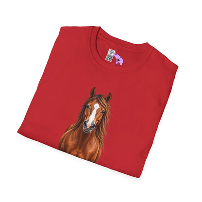 ""Front to Back Horse Lover Adult T-shirt