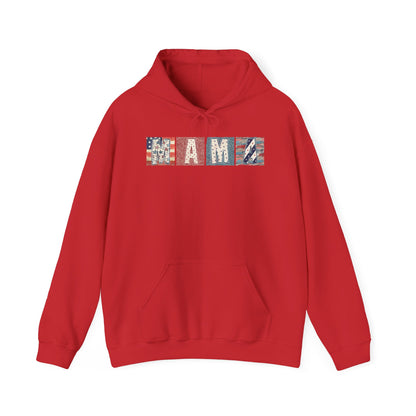 Mama (Patriotic) Heavy Blend™ Hooded Sweatshirt