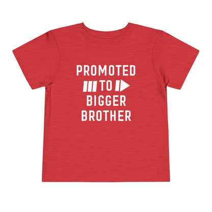 Promoted to Bigger Brother (Arrow) Toddler Tee
