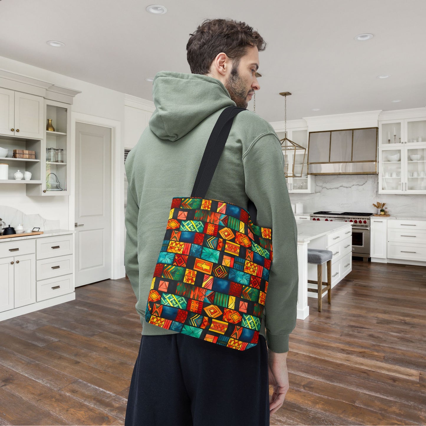 Imani Flow Canvas Tote Bag