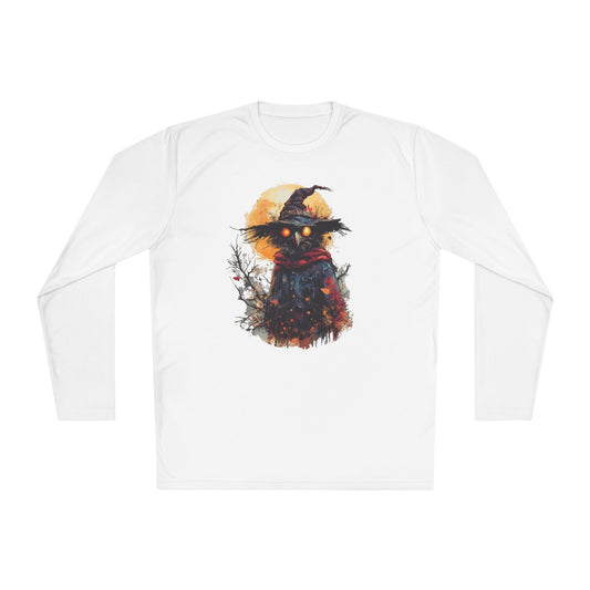 Halloween Scarecrow Adult Long Sleeve Tee