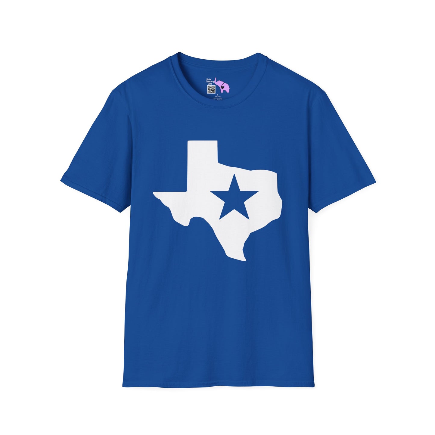 Texas w/Star Adult T-shirt