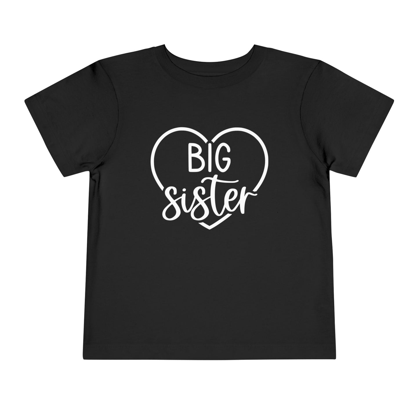 Big Sister (Heart) Toddler Tee