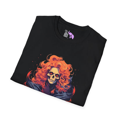 Creepy Ghost 8 Adult T-shirt
