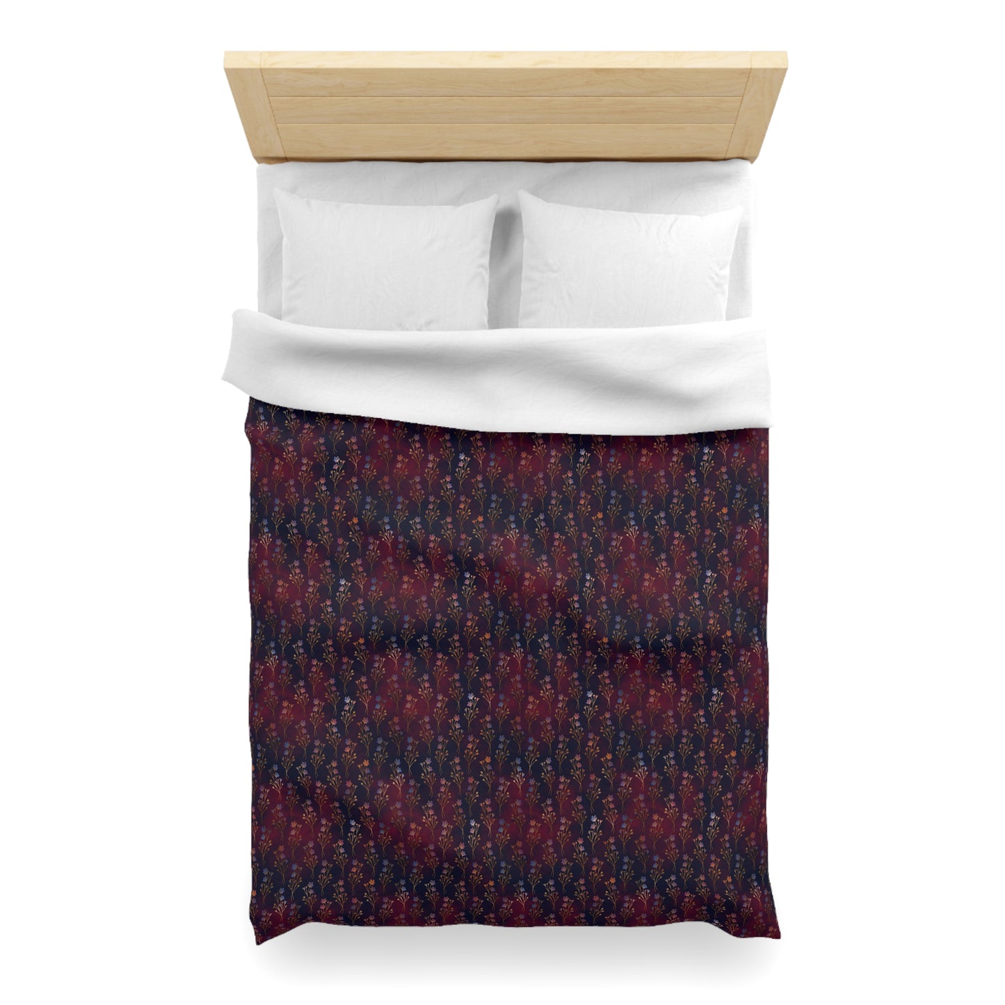 Golden Grove Midnight Microfiber Duvet Cover