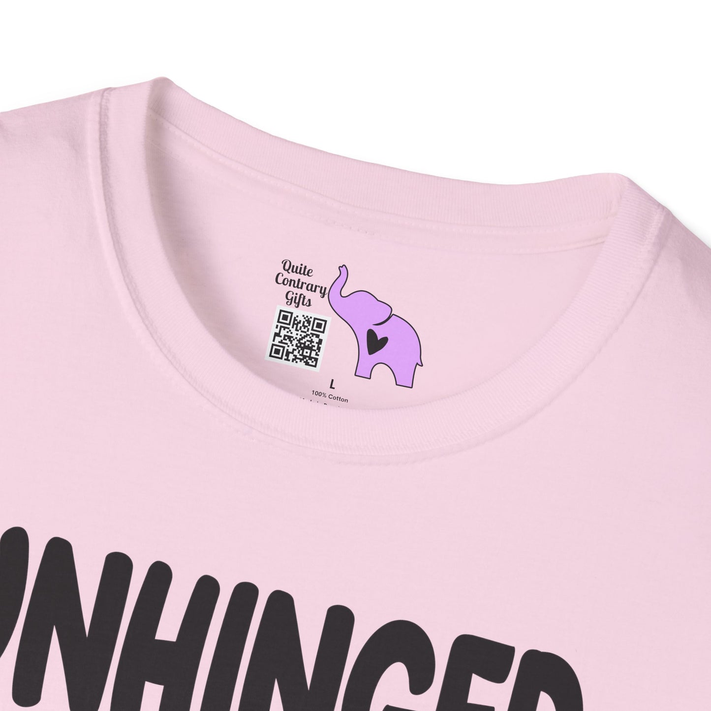 Unhinged and Causing Trouble Adult T-shirt