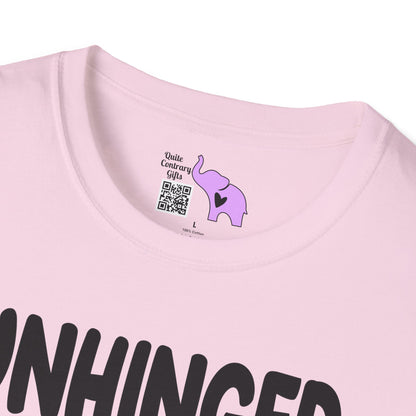 Unhinged and Causing Trouble Adult T-shirt