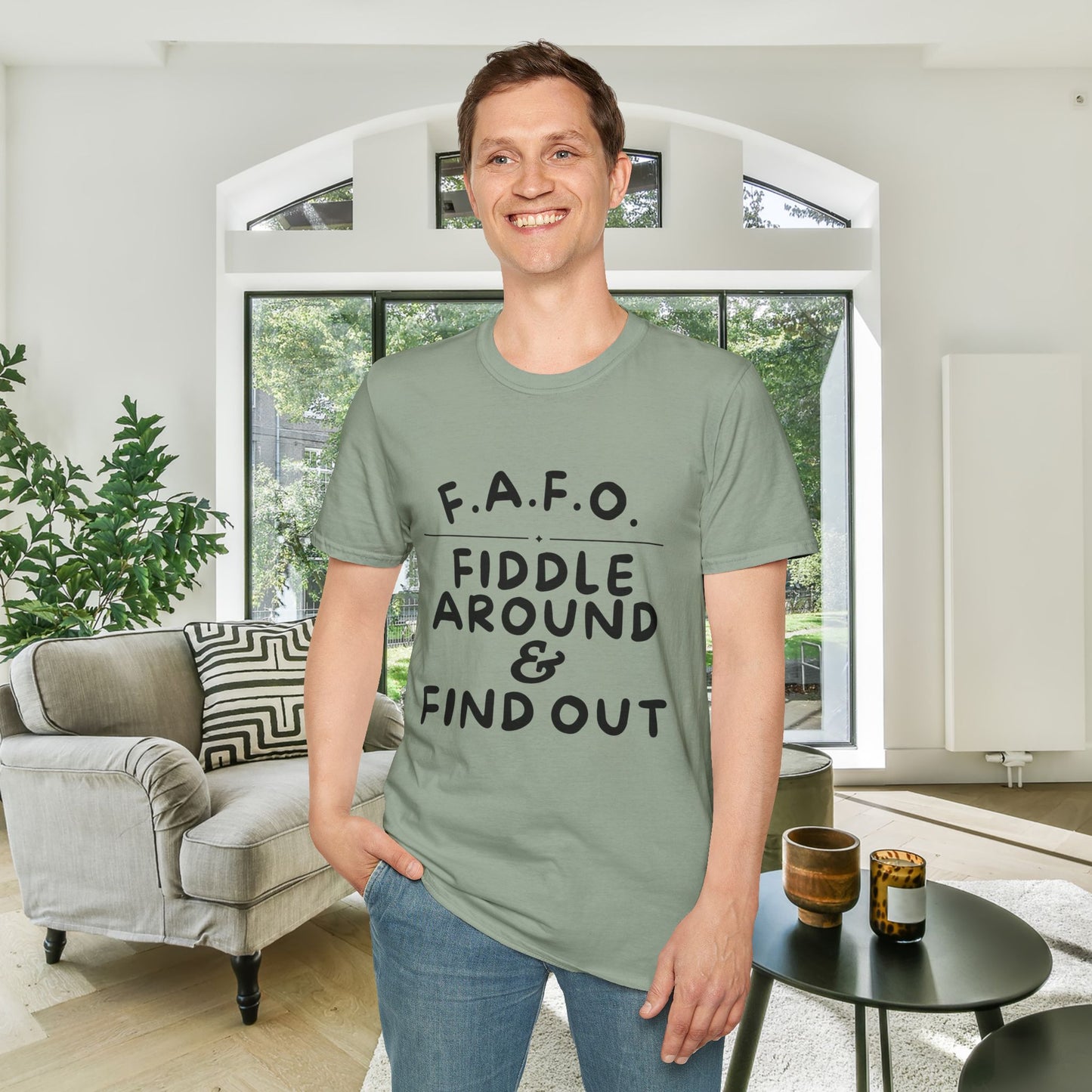 Fiddle Around & Find Out Adult T-shirt