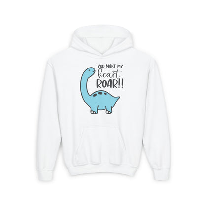 You Make My Heart Roar!! Youth Heavy Blend Hoodie