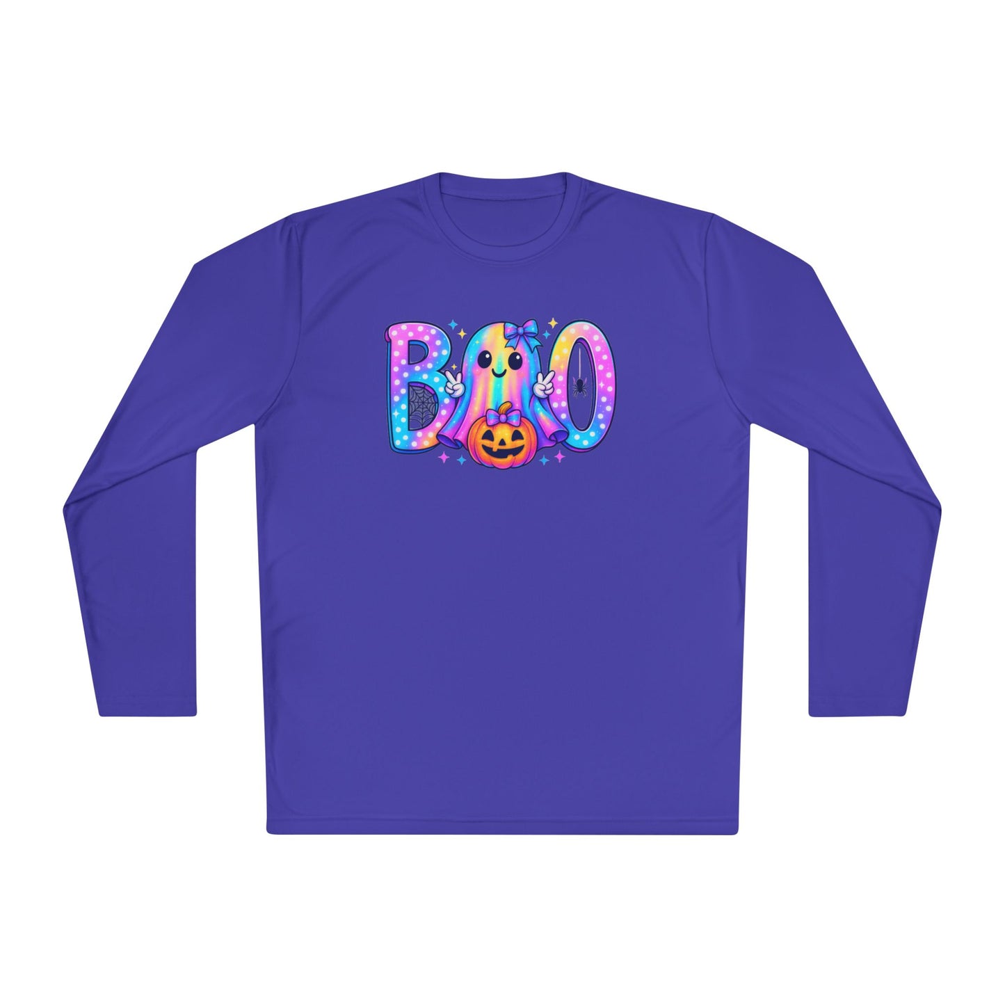 Pastel Boo Adult Long Sleeve Tee