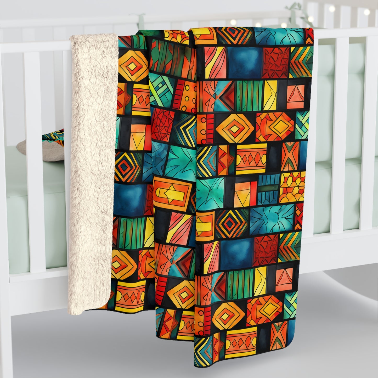 Imani Flow Sherpa Fleece Blanket