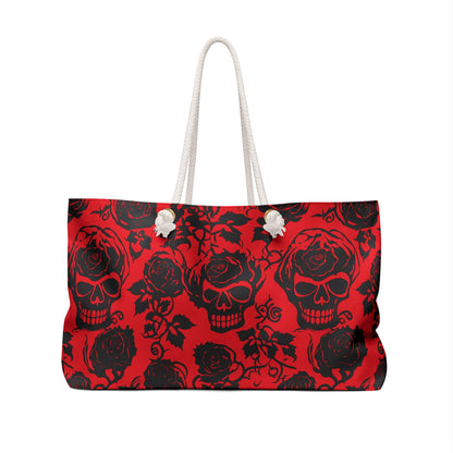 Crimson Masquerade Weekender Bag