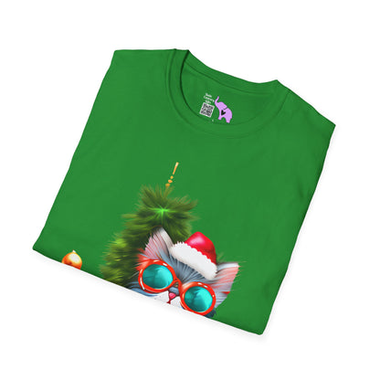 Christmas Ornaments Kitten Adult T-shirt