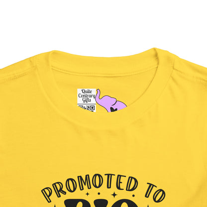 Promoted to Big Sister (Script) Toddler Tee